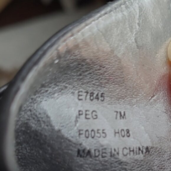 New Calvin Klein Black Leather Platform Stilleto Boots Size 7 - Picture 5 of 5